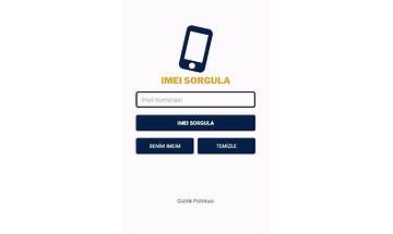 IMEI Sorgulama for Android - Download the APK from Habererciyes